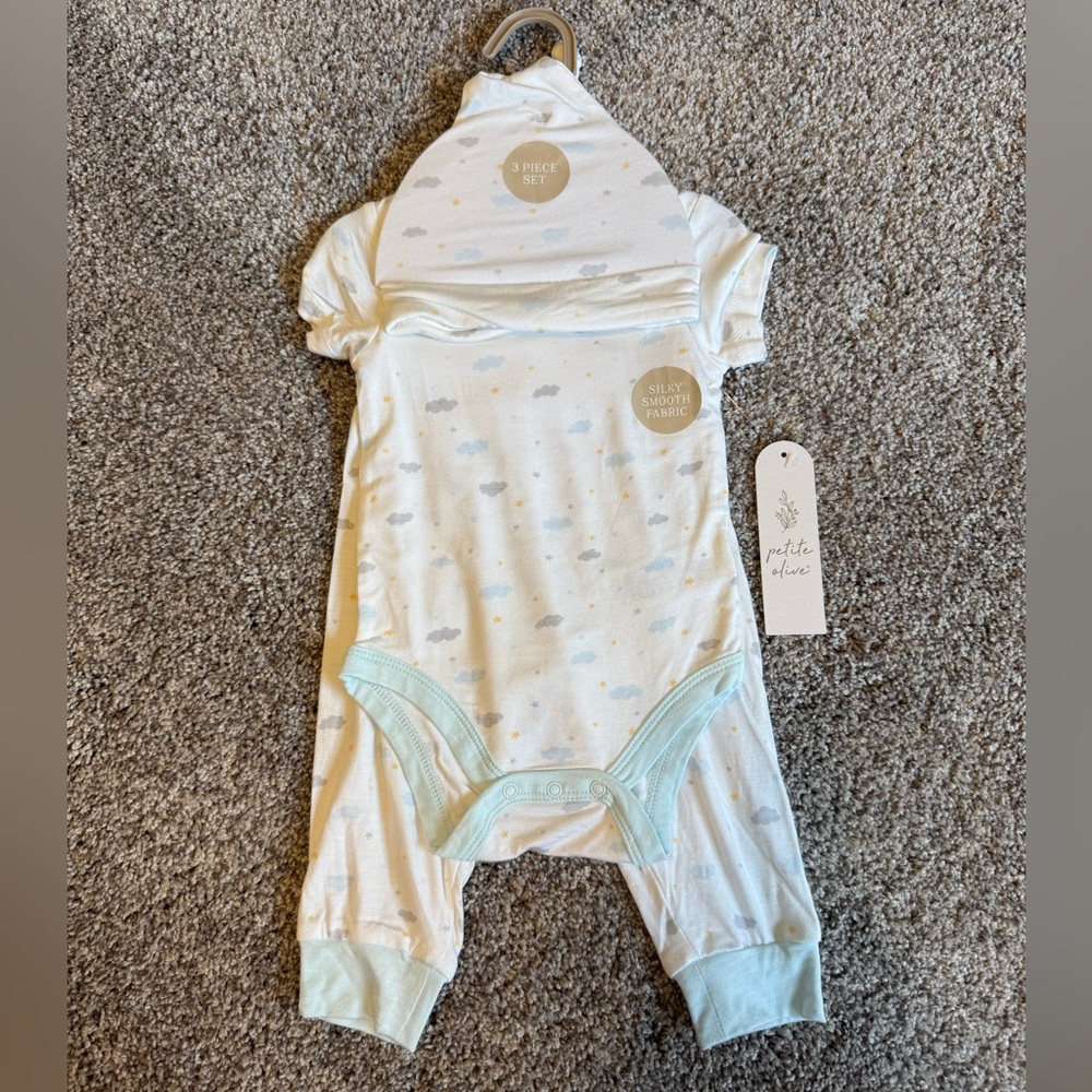 Petite Olive Bamboo Set